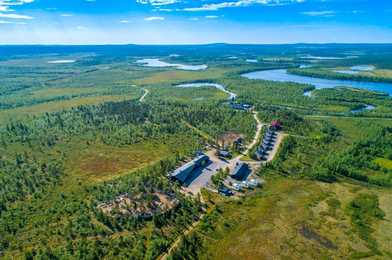 Aurora Mountain Cabins & Hostel Lannavaara Exteriör bild