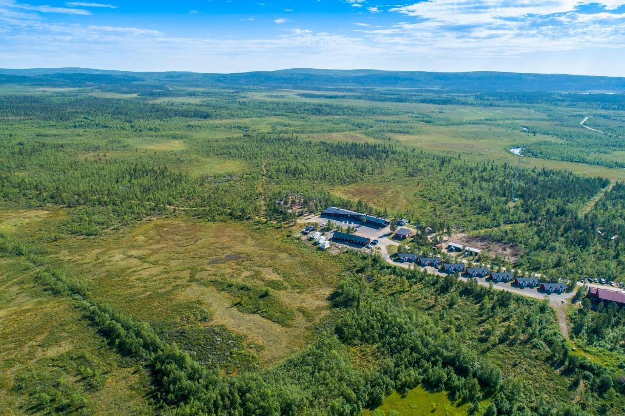 Aurora Mountain Cabins & Hostel Lannavaara Exteriör bild